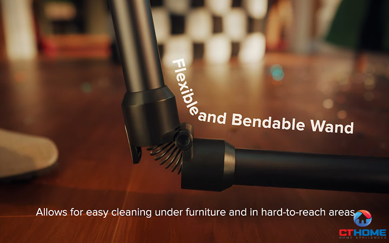 Thân máy uốn cong 90° linh hoạt