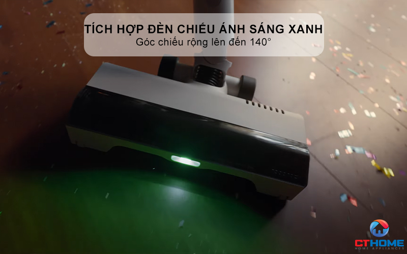 Tích hợp đèn chiếu ánh sáng xanh