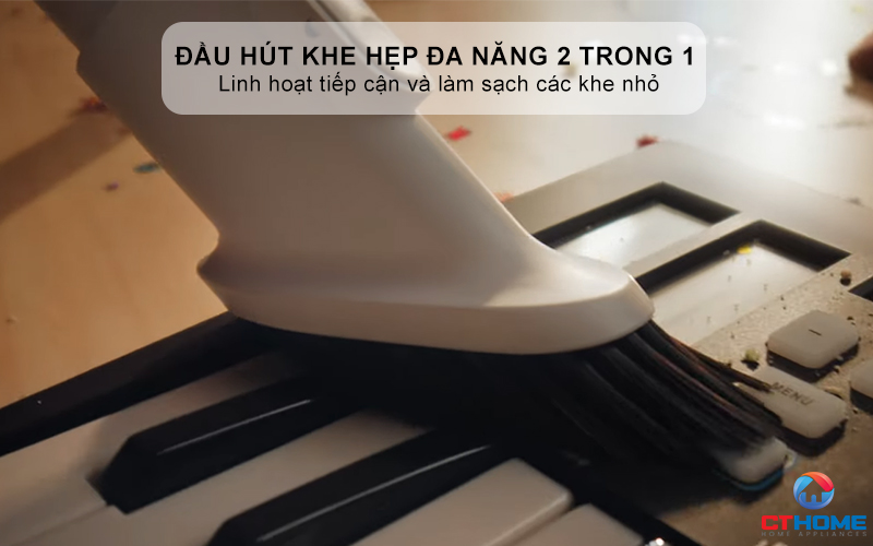 Đầu hút khe hẹp đa năng 2 trong 1