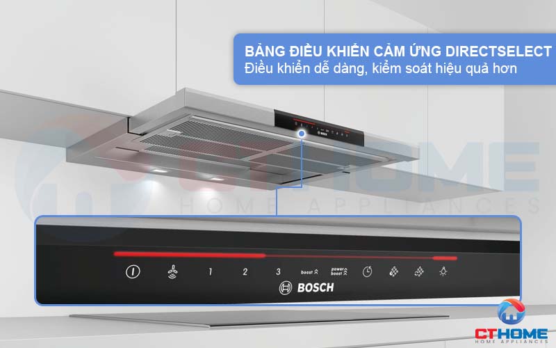 Lựa chọn công suất và chức năng với một chạm trên bảng điều khiển DirectSelect