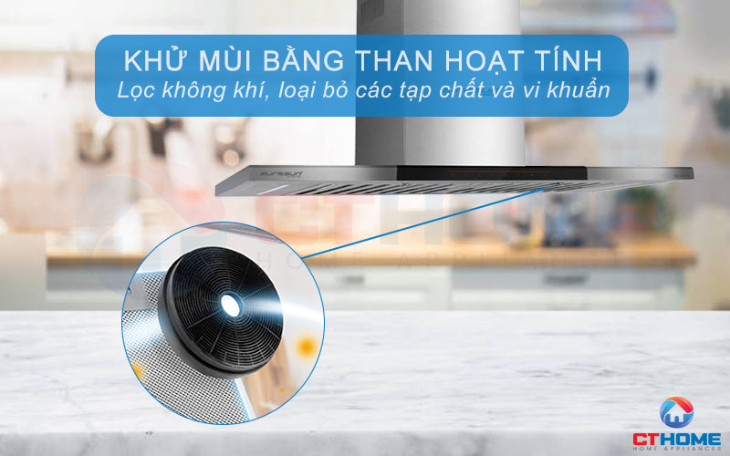 Hệ thống khử mùi bằng than hoạt tính