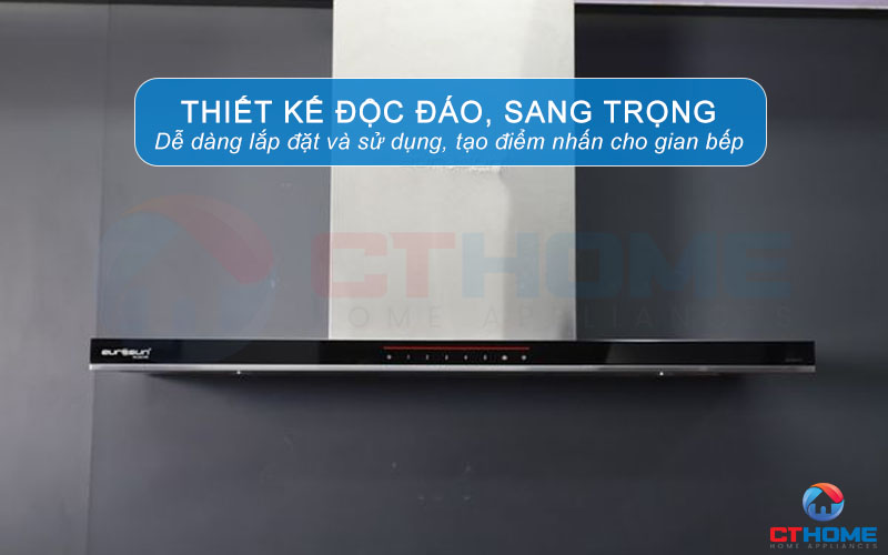 Thiết kế gắn tường với kiểu dáng độc đáo - sang trọng