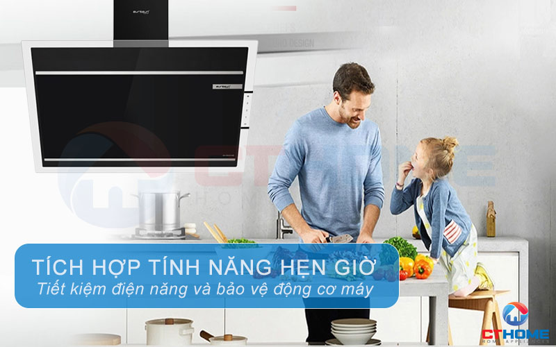 Tích hợp chức năng hẹn giờ