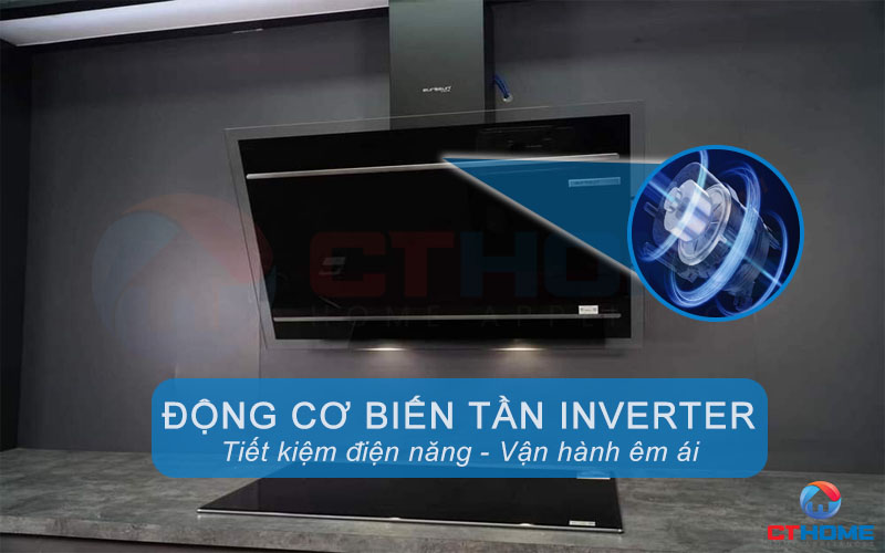 Động cơ biến tần Inverter tiết kiệm điện năng và vận hành êm ái