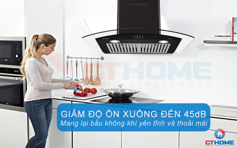 Hoạt động êm ái, không gây tiếng ồn, giảm độ ồn xuống đến < 48db