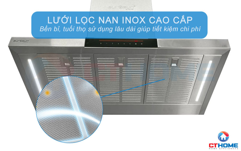 Lưới lọc dạng nan inox với độ bền vượt thời gian