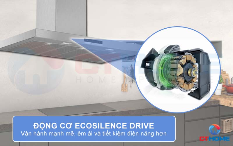 Vận hành mạnh mẽ và tiết kiệm điện năng hơn với động cơ EcoSilence Drive