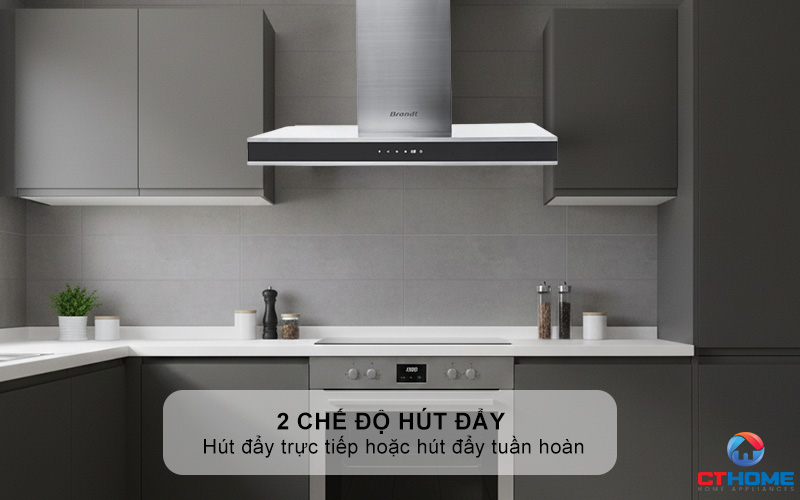 Có thể sử dụng được 2 chế độ hút đẩy trực tiếp hoặc hút đẩy tuần hoàn