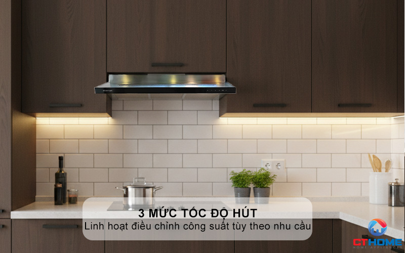 3 mức tốc độ hút