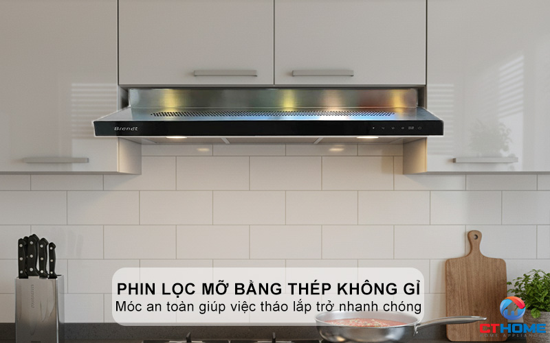 Phin lọc mỡ làm bằng thép không gỉ