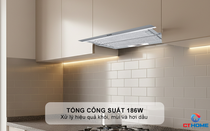 Tổng công suất 186W