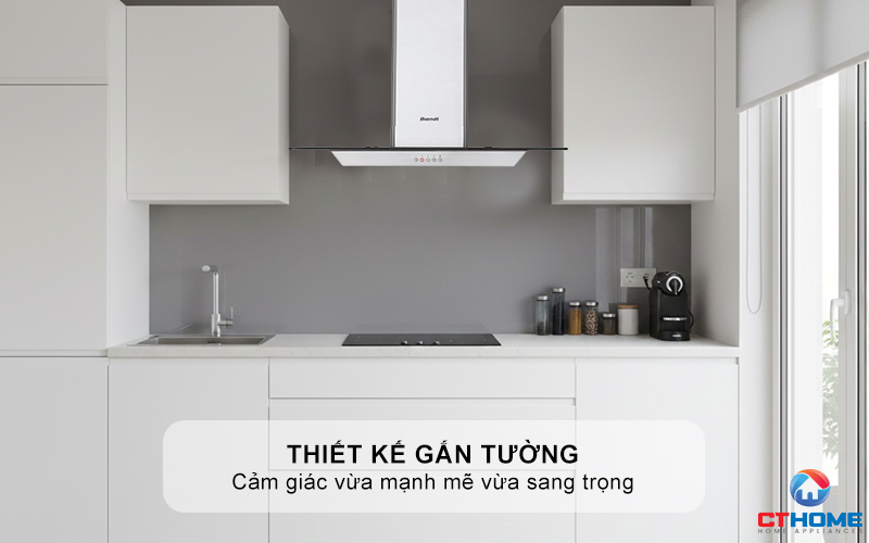 Thiết kế dạng đảo, treo độc lập