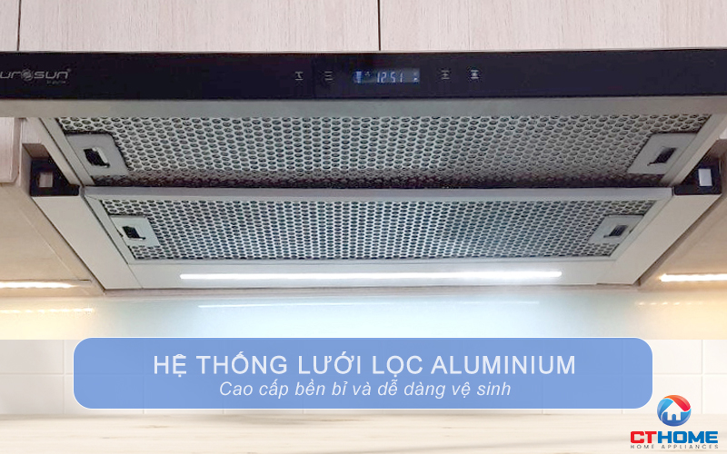 Hệ thống lưới lọc nan inox cao cấp bền bỉ và dễ dàng vệ sinh