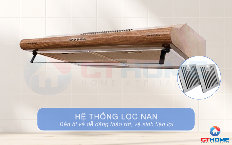 Hệ thống lưới lọc hợp kim nhôm cao cấp bền bỉ và dễ dàng vệ sinh