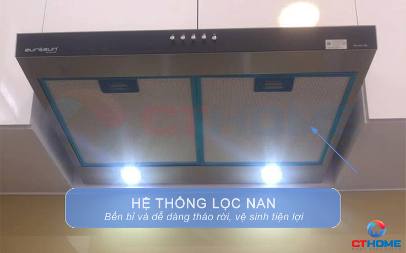 Lọc và khử mùi hiệu quả với hệ thống lọc than hoạt tính