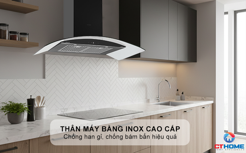 Thân máy bằng inox cao cấp