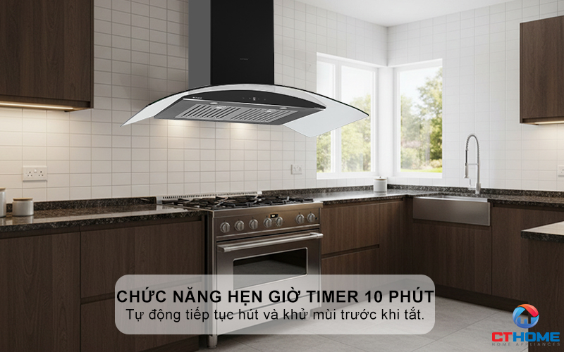Chức năng hẹn giờ Timer 10 phút 