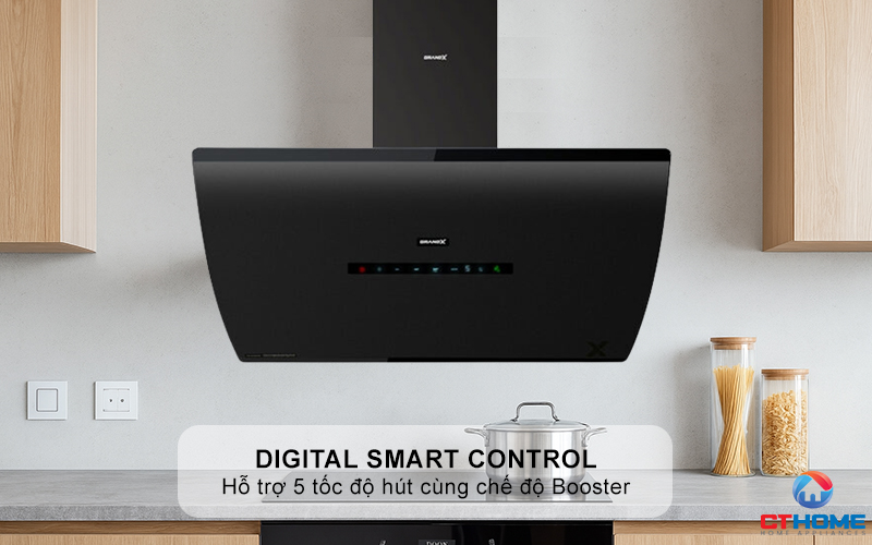 Digital Smart Control: Điều khiển cảm ứng với 5 tốc độ