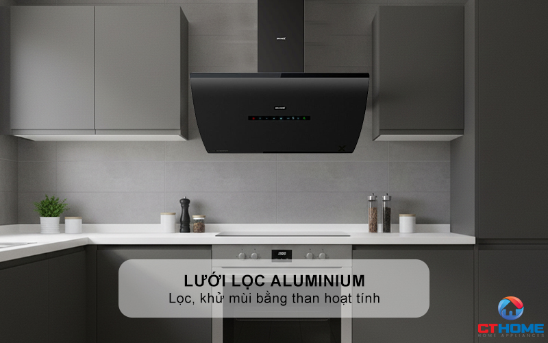 Lưới lọc Aluminium và lọc, khử mùi bằng than hoạt tính