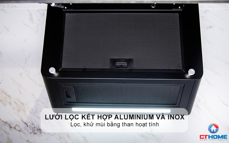 Lưới lọc kết hợp Aluminium và inox