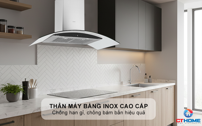 Thân máy bằng inox cao cấp
