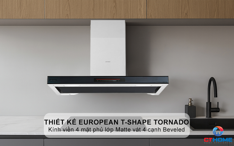 Thiết kế European T-Shape Tornado sang trọng