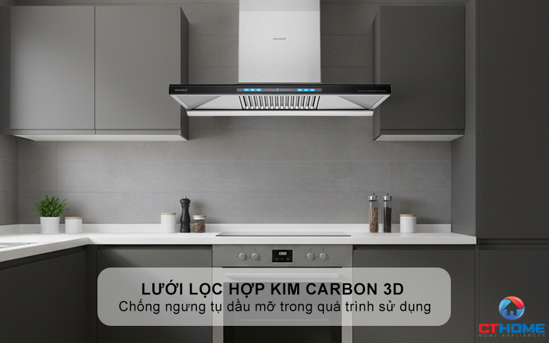 Lưới lọc Hợp kim Carbon 3D chống ngưng tụ dầu mỡ trong quá trình sử dụng