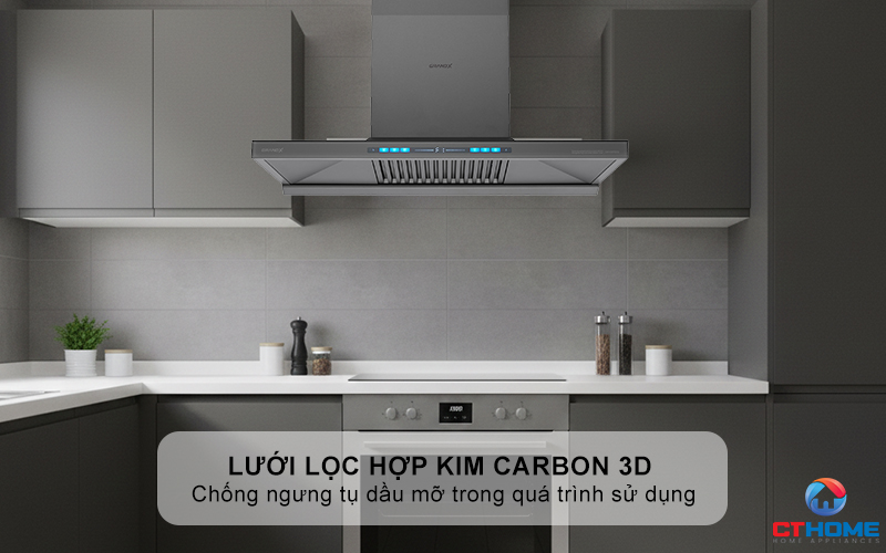 Lưới lọc Hợp kim Carbon 3D chống ngưng tụ dầu mỡ trong quá trình sử dụng