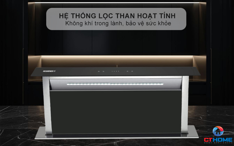 Hệ thống lọc than hoạt tính giúp không khí trong lành, bảo vệ sức khỏe