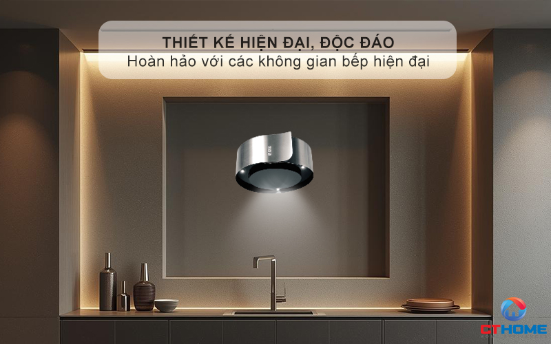 Thiết kế hình trụ hiện đại, độc đáo