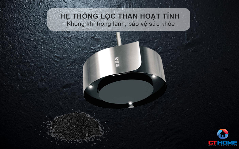 Hệ thống lọc than hoạt tính giúp không khí trong lành, bảo vệ sức khỏe