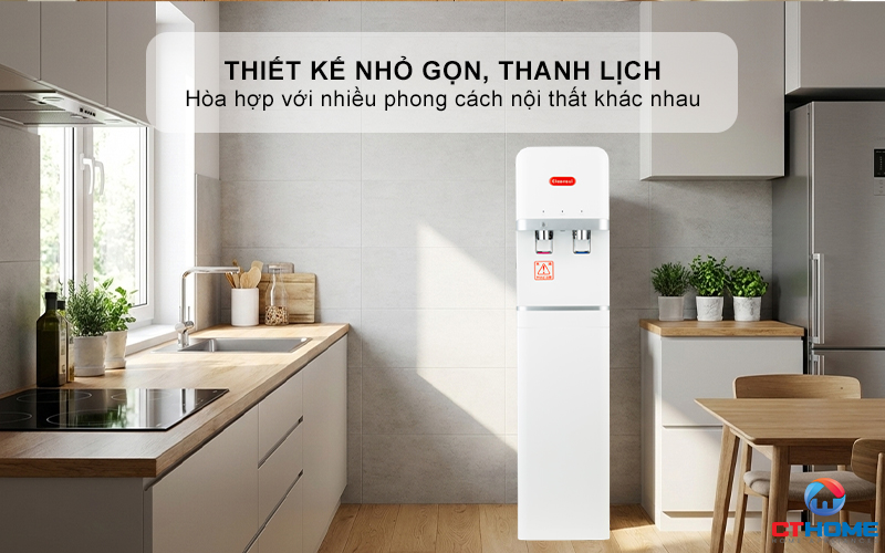 Thiết kế nhỏ gọn, thanh lịch, phù hợp nhiều không gian