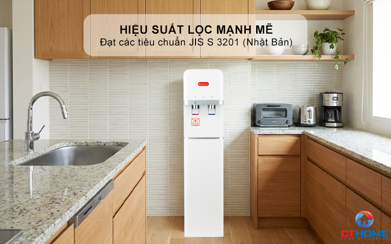 Hiệu suất lọc mạnh mẽ, giữ khoáng tốt cho sức khỏe
