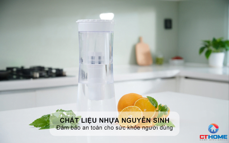Chất liệu nhựa nguyên sinh, an toàn cho sức khỏe