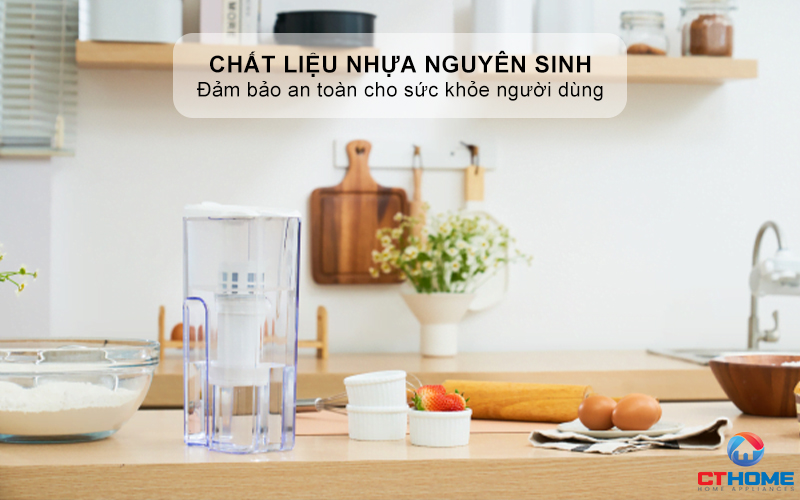 Chất liệu nhựa nguyên sinh, an toàn cho sức khỏe