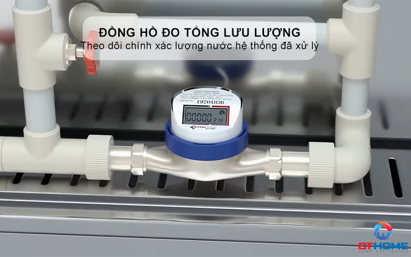 Đồng hồ đo tổng lưu lượng nước đã lọc