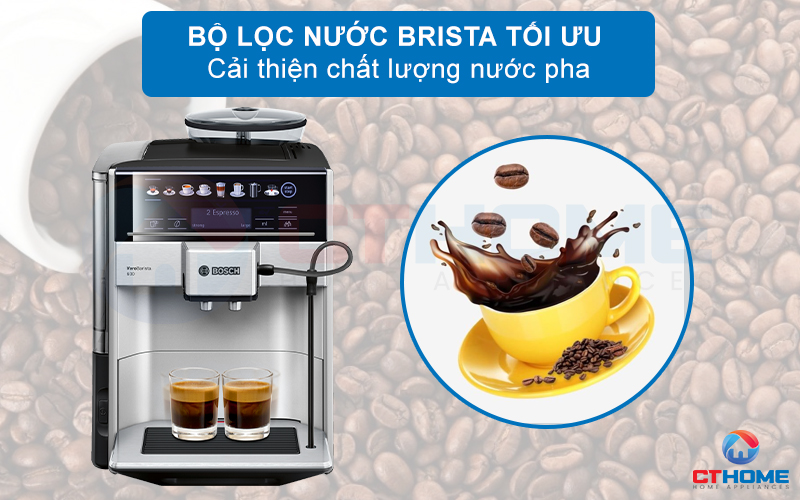 MÁY PHA CÀ PHÊ BOSCH VERO BARISTA TIS65621RW 1,7 LÍT 13