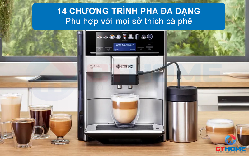 MÁY PHA CÀ PHÊ BOSCH VERO BARISTA TIS65621RW 1,7 LÍT 6