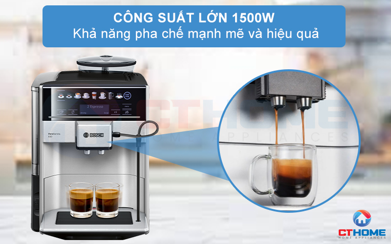 MÁY PHA CÀ PHÊ BOSCH VERO BARISTA TIS65621RW 1,7 LÍT 2