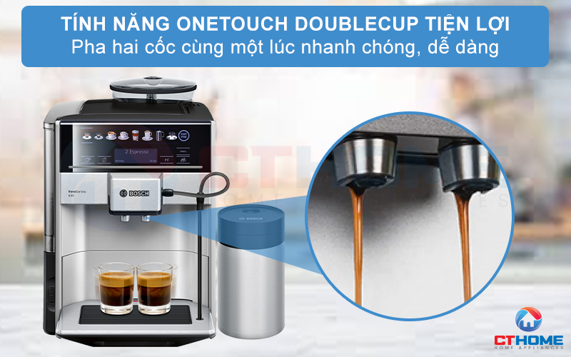 MÁY PHA CÀ PHÊ BOSCH VERO BARISTA TIS65621RW 1,7 LÍT 8