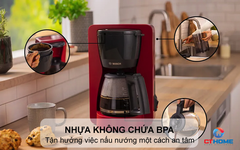 Bình thủy tinh có vạch chia 