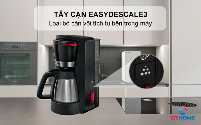 Dễ dàng vệ sinh với chương trình tẩy cặn EasyDescale3