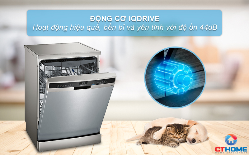 Vận hành êm ái, bền bỉ và mạnh mẽ hơn nhờ động cơ IQDrive
