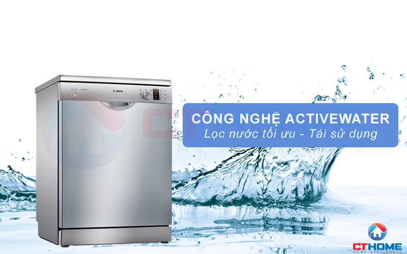 Công nghệ ActiveWater tiết kiệm năng lượng nước