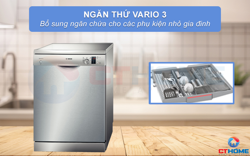 Ngăn chứa thứ 3 Vario là sự bổ sung tuyệt vời dành cho các vật dụng nhỏ