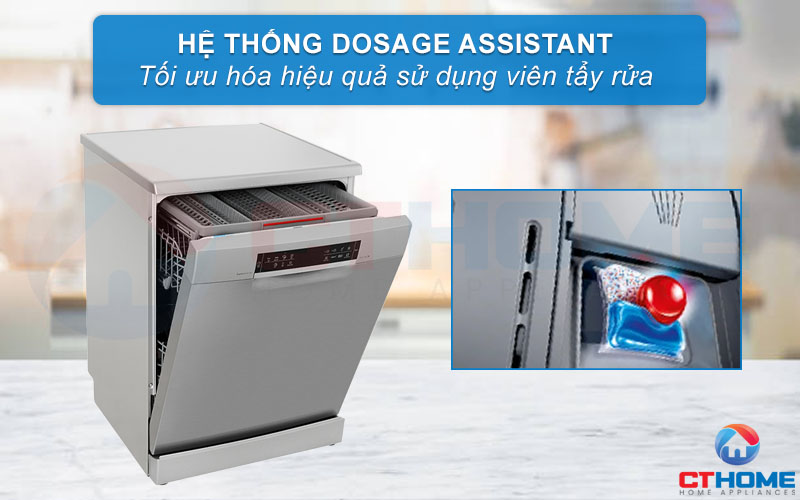 Hỗ trợ hòa tan viên tẩy rửa hiệu quả