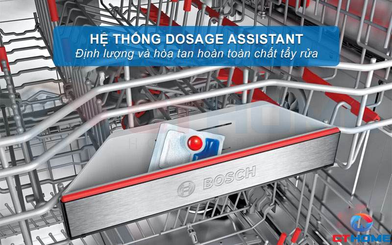 Hệ thống Dosage Assistant hỗ trợ hòa tan hoàn toàn chất tẩy rửa