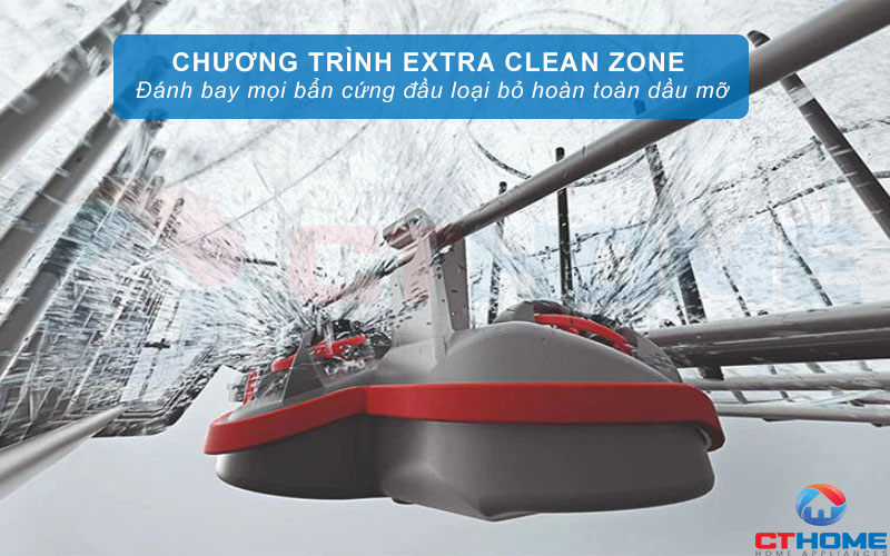 Đánh bay mọi vết bẩn với chương trình Extra Clean Zone