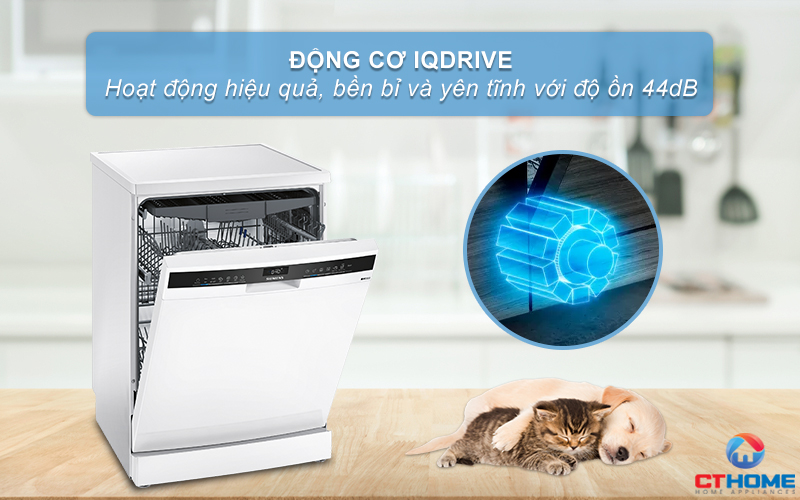 Vận hành êm ái, bền bỉ và mạnh mẽ hơn nhờ động cơ IQDrive
