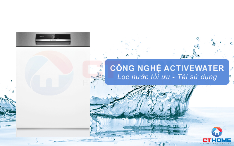 Tối ưu hóa lượng nước cần dùng nhờ Active Water